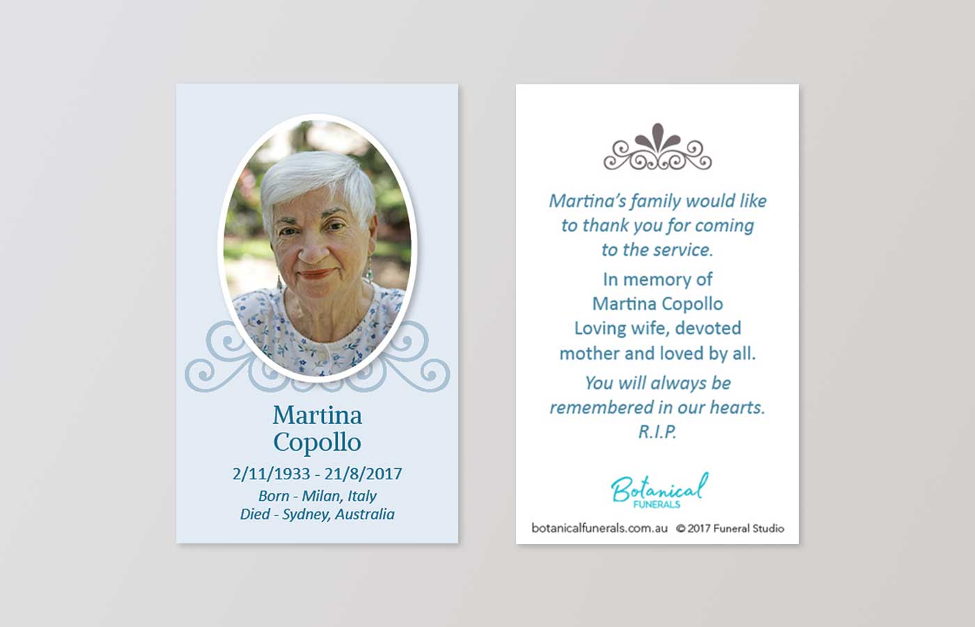Arranging A Funeral PPC05